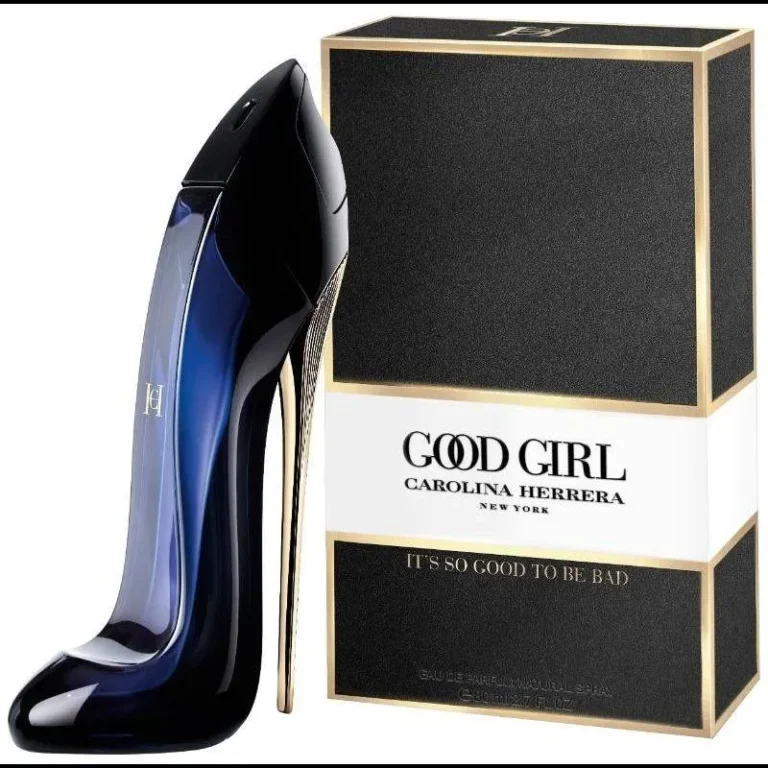 Carolina Herrera Good Girl EDP 80 ml vapo – flacone a forma di stiletto blu su sfondo bianco